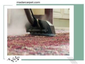 رفع چین و چروک فرش با استفاده از بخار شوی
